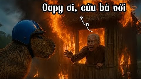Capybara Lao Vào Hiểm Nguy Để Giúp Bà