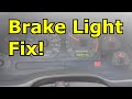 Why Brake Light Comes On during Acceleration or Braking