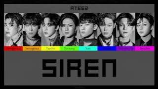 에이티즈 (ATEEZ) - Intro: Siren [Color Coded Thaisub]