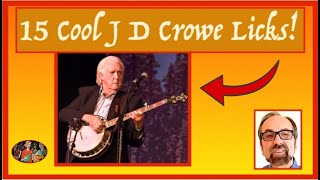 Video thumbnail of "15 Cool J D Crowe Licks"