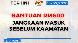 Bantuan RM600 Fasa 2 Sabah Mula Masuk Bulan Mei 2026?