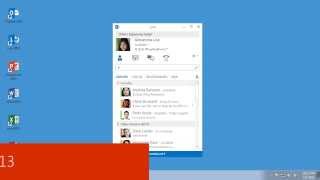 Make a call using Lync 2013
