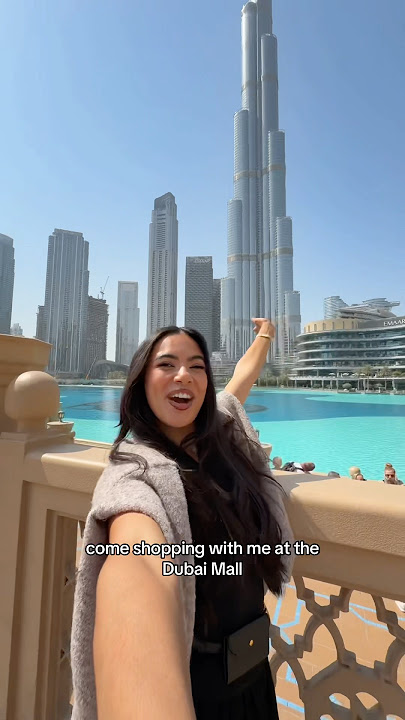 UNLIMITED SHOPPING SPREE at the DUBAI MALL!!?? 🇦🇪🛍️🤑 #shopping