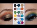 Sydney Grace X The Fancy Face TropiCOLOR palette | Swatches &amp; 2 looks