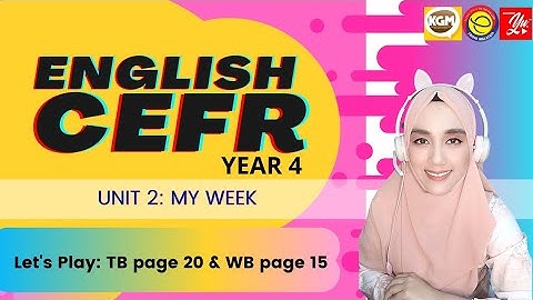 MODULE 2 MY WEEK LET