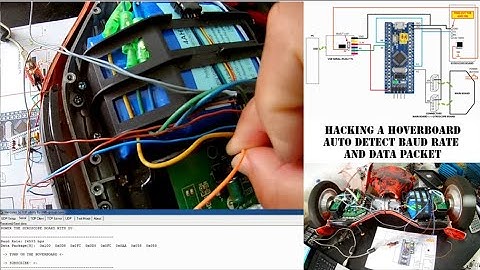 ADBP 5 - Hacking a Hoverboard  - Auto Detect Baud Rate and Packets - IDEAS   HOMEMADE  😁👉 SUBSCRIBE