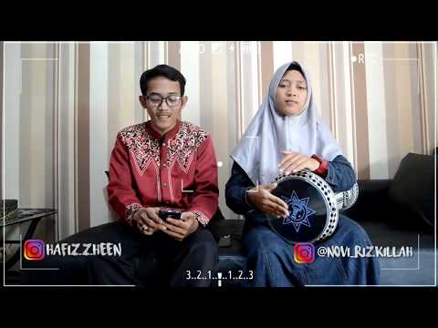 Hayyul Hadi Cover Darbuka By Novi Rizkillah Ft Hafizzheen