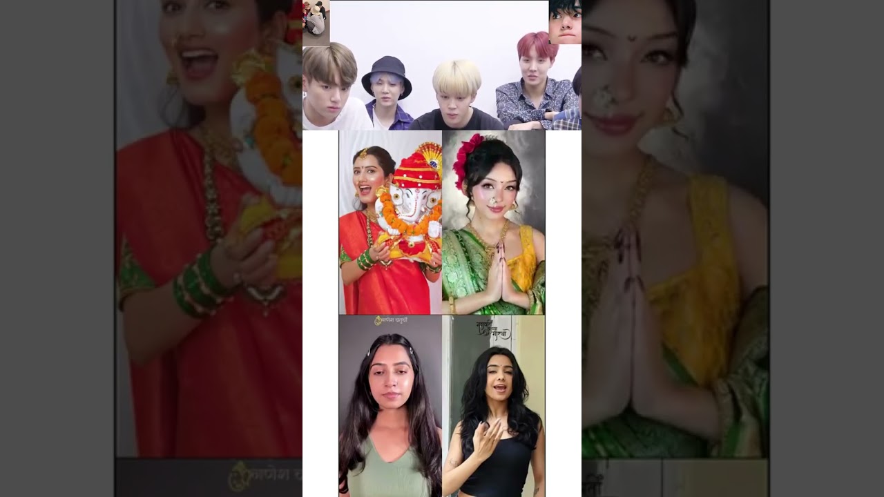 BTS REACTION Happy ganesh chaturthi 🙏🏻‼️ 