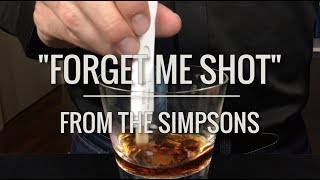 Воссоздал - «Forget Me шот» из Симпсонов