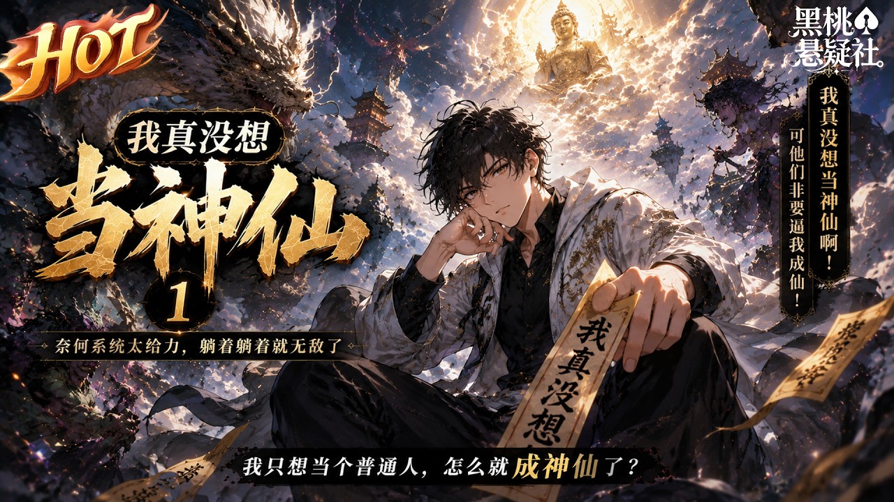 The hottest collection! "I Really Never Wanted to Be an Immortal 1": An ordinary boy just wants a peaceful life, unintentionally unlocking a peerless immortal fate, passively breaking through his realm, and being forcibly pushed to the pinnacle of the Immortal Realm! #热血 #動漫 #爽文 #玄幻 #修仙 #逆袭 #黑桃悬疑社