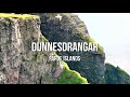 Seagulls at the dunnesdrangar cliffs on the faroe islands  looped relaxing sea sounds