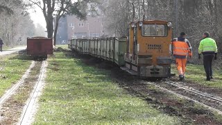 Feldbahn Des Torfwerk Uchte Teil 3 Leerzug Ins Moor