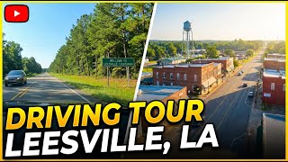 Driving through Leesville, Louisiana