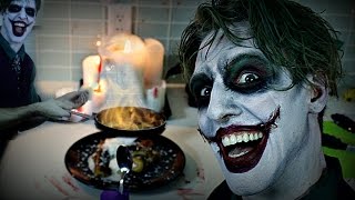 Banana Laughing Gas Flambé starring The Joker