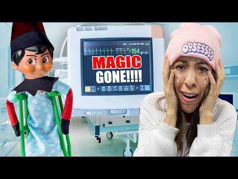 My BAD Elf On The Shelf Lost ALL His Magic We Touched Him