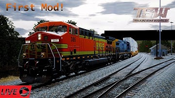 Train Sim World - Mod Tutorial - BNSF AC4400CW - First Mod Ever! (Old Way)