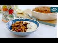 Flapjack Apple Crumble | Nadiya's British Food Adventure: Episode 6 - BBC Two