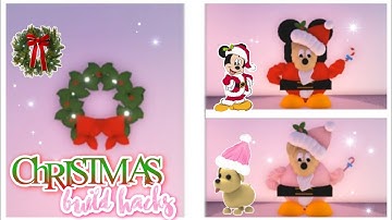 🎅♡ Christmas Build Hacks ♡🌲 ▪︎adopt me building hacks▪︎ || Official Pineapples