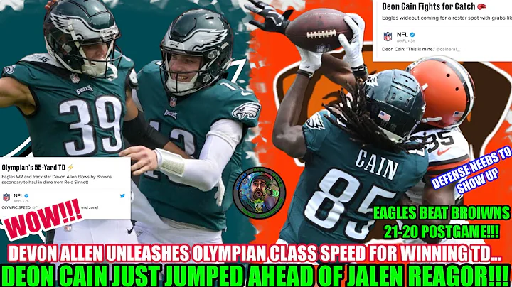 SEE THAT? Deon Cain OVER Jalen Reagor NOW! | Devon...