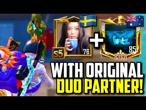 I PLAYED WITH MY ORIGINAL DUO PARTNER IN PUBG MOBILE!!