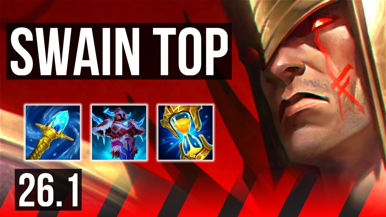 SWAIN vs SETT (TOP) | Good KDA: 11/1/4 | KR Master | 26.1