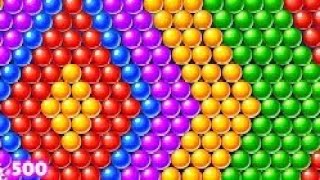 ❤️‍🔥 Bubble shooter super hard level gameplay video😈😯 screenshot 2