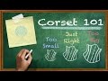 Corset 101: Goldilocks & the 3 Corsets (Version 2.0)