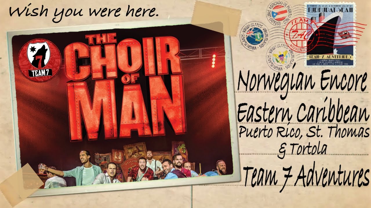 The Choir of Man (Norwegian Encore) YouTube