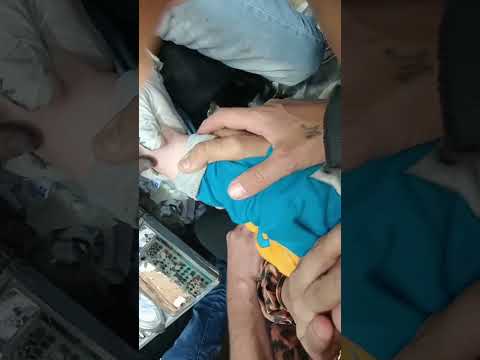 دق الصليب في دير مارجرجس الروماني بالرزيقات