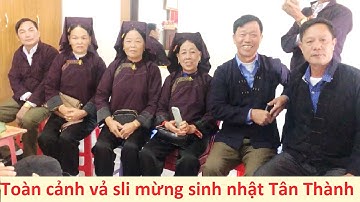 Đông vui hát sli mừng lễ sinh nhật xã Tân Thành - 27/9 âm lịch