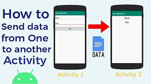 How to Pass data from One to another Activity || Android studio tutorial