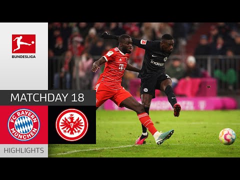 Bayern Munich Eintracht  Frankfurt Goals And Highlights