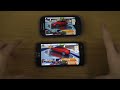 Asphalt 8 LG L90 vs. Samsung Galaxy S3 Mini Gameplay Comparison