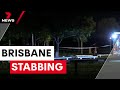 Shocking brisbane stabbing incident  7 news australia