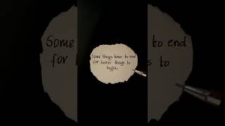 Some Things Hav To End.