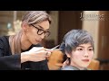ASMR 魅惑の変身力!カリスマ美容師の最高峰ショートカット&シャンプー/good sleep asmr haircut