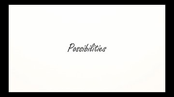 3 out of 2 - Possibilities