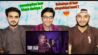 Reaction On: Thodi Jagah - Cover by Audrey Bella | Marjaavaan | Arijit Singh | Indonesia