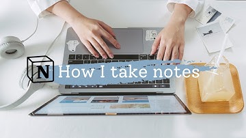 how I change the way I take notes in Notion  ⃒ thay đổi cách ghi bài học qua Notion ⃒ veestudy #1
