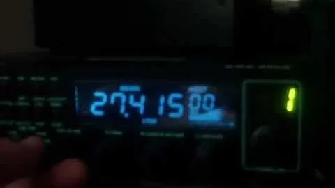 27.415 MHz - 11 meter opening 11 July 2012