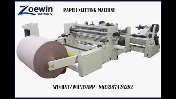 machine à refendre le papiershaftless loading in unwinder paper slitting machine