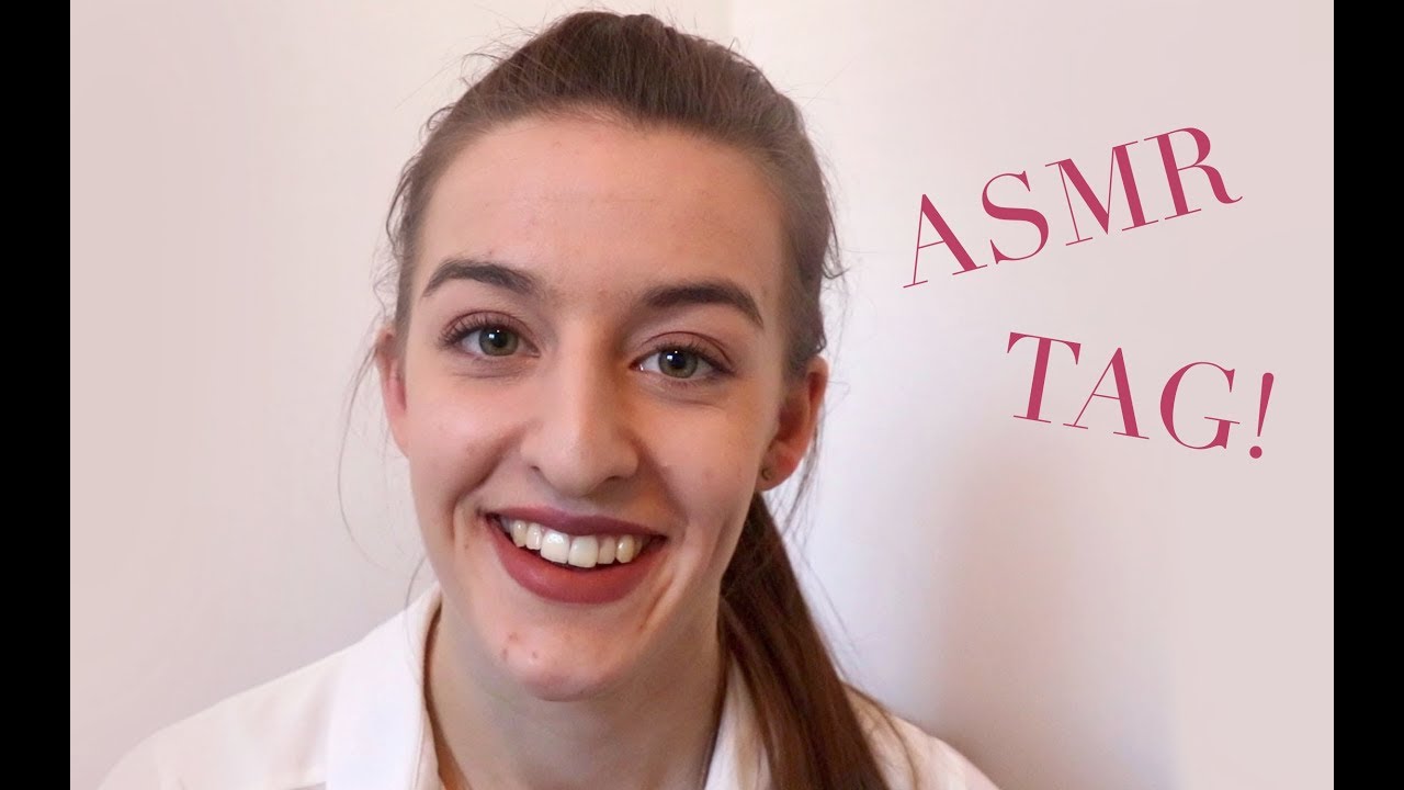 ASMR TAG! Whispering and Soft Spoken {answering 25 questions} - YouTube