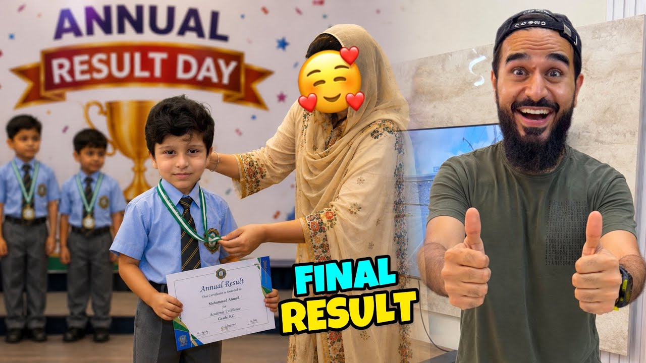 Muhammad Ahmed ka final result lene chale gae 😍 Ab kuch VIP setup karwana parega