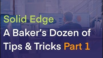 Solid Edge - A Baker