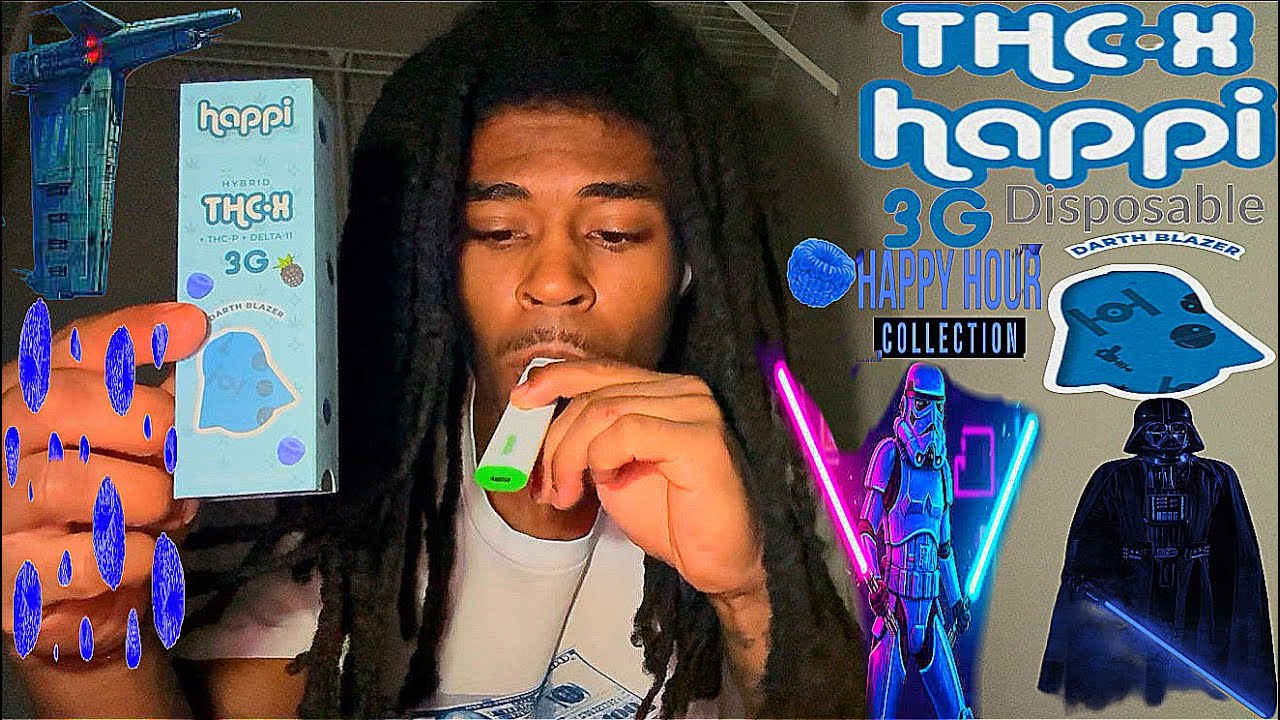 Delta 11 HAPPI 3GRAM Disposable Vape |Happy hour collection vape| Review !! 