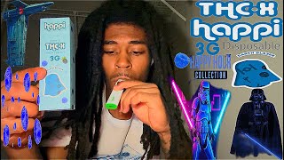Delta 11 HAPPI 3GRAM Disposable Vape |Happy hour collection vape| Review !! 