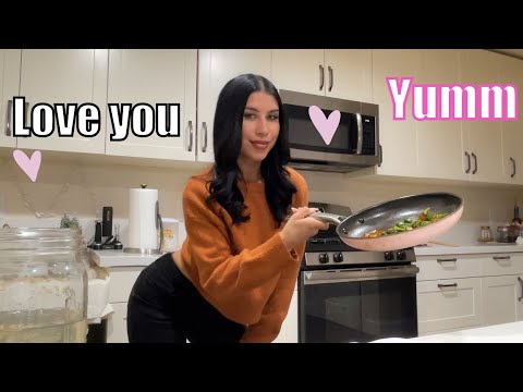 Your Girlfriend Makes You Breakfast ASMR