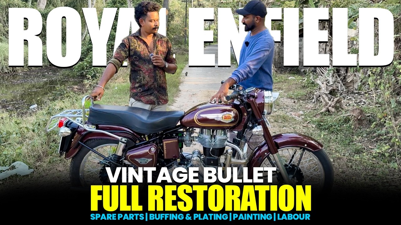 1989 Bullet 350 Restoration | Full Engine & Body Rebuild | Royal Enfield Classic Revival