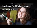 Jacksons watercolor sale haul