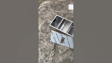 Bể tách mỡ xu hướng mới #inox #betachmo